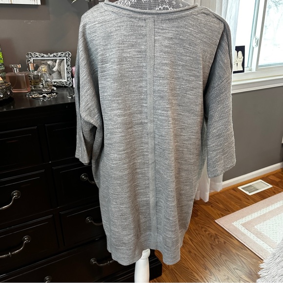 Free People The Recovery Knit Short Sleeve Oversized Sweater Size XL - Picture 9 of 16